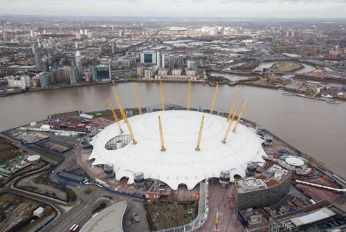 Quando os Jogos Olímpicos terminarem, a Arena de North Greenwich voltará a ser usada para música, esportes e entretenimento  / Foto: Londres 2012 